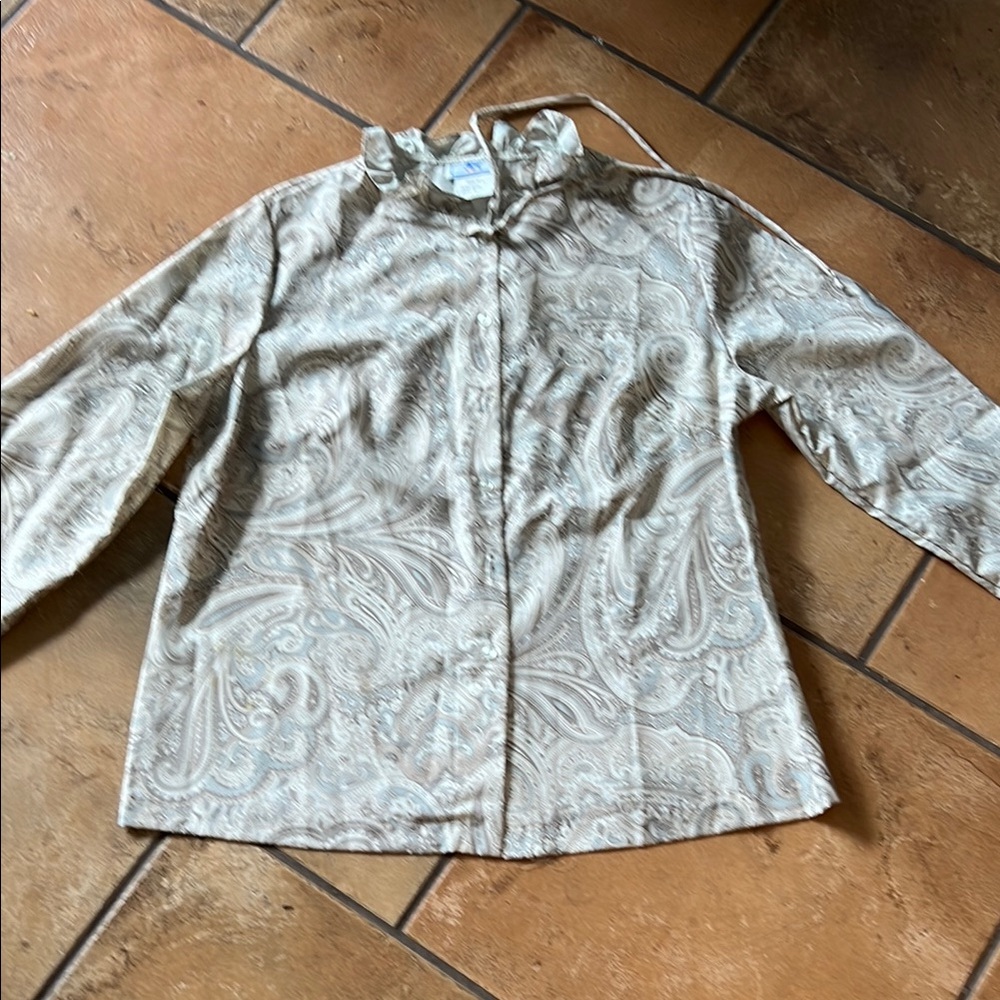 VINTAGE FLYING COLORS PAISLEY BLOUSE